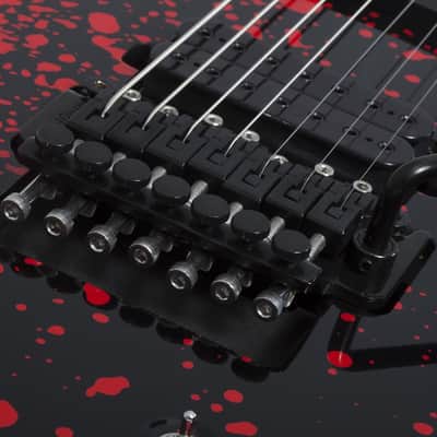 Schecter Sullivan King Banshee-7 FR-S Electric Guitar. Obsidian Blood image 15