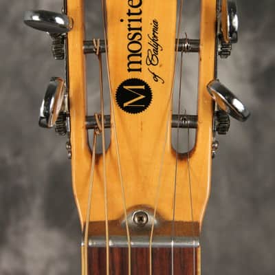 Mosrite Uncle Josh D-50 S Dobro Square Neck 60s Sunburst image 3