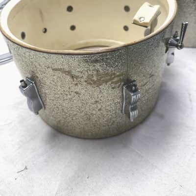 1965 Ludwig Club Date 5-Piece – Champagne Sparkle – Keystone Badges – One Owner – 20/12/13/14 + Supra image 15