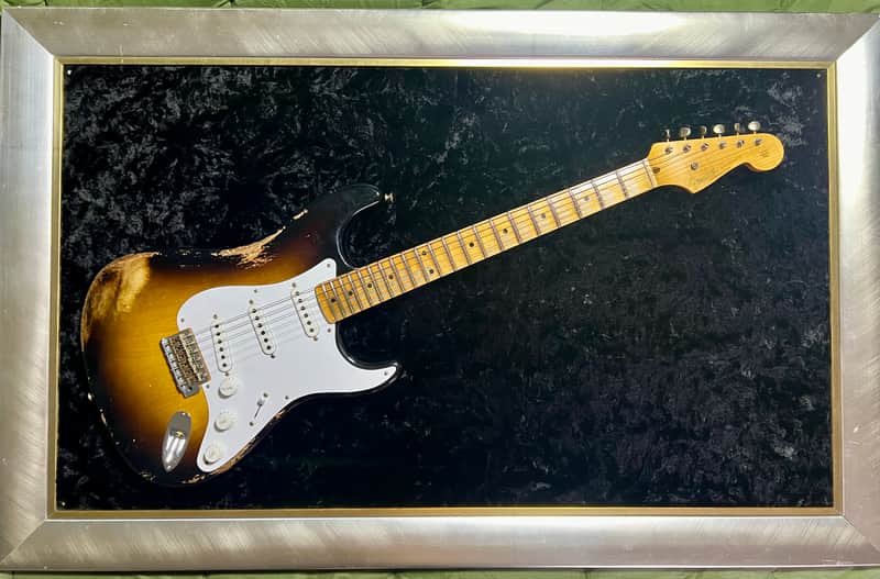 Fender Custom Shop 70th Anniversary 1954 Stratocaster Heavy Relic Limited Edition 2024 - Wide fade 2-color sunburst image 1
