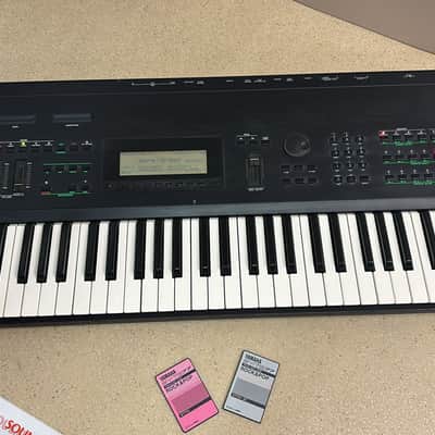 Yamaha SY77 Synthesizer 1989 - Black image 6