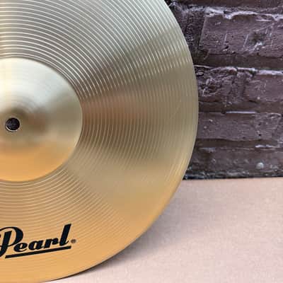 Pearl 14" Hi-Hat Pair (Top & Bottom) & Crash Cymbal 3-Pack – Brand New / Mint Condition Student Pack image 21