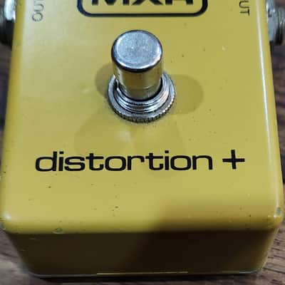 VINTAGE! M104 MXR Distortion + Brown Block Logo Germanium Soft Clipping 1970s USA image 8