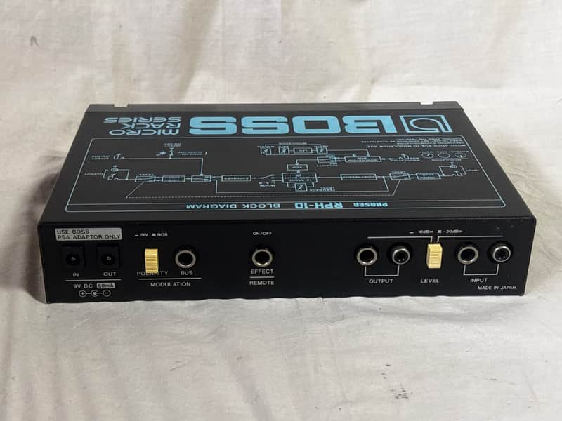 BOSS RPH-10 RPH10 Phaser vintage micro half rack | Reverb