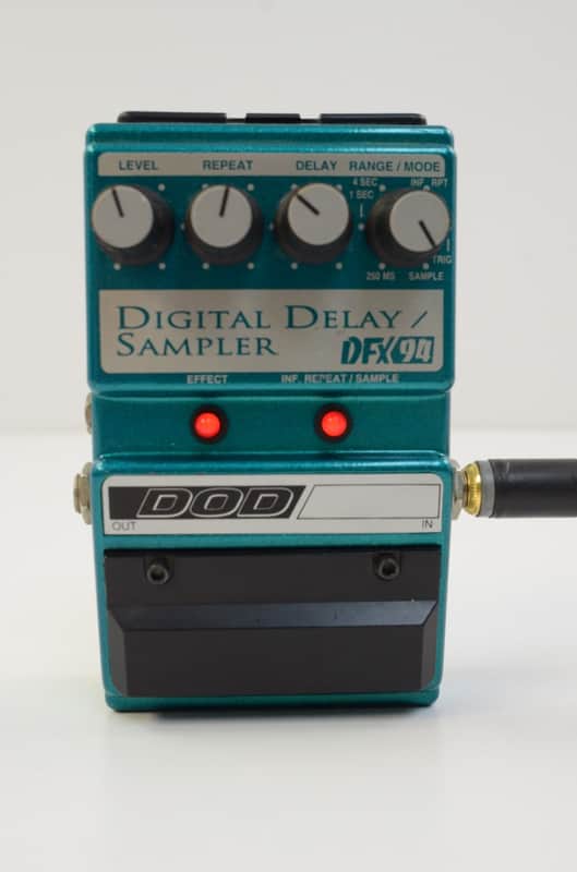 DOD DFX94 Digital Delay / Sampler Effects Pedal | Reverb