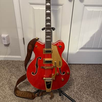 Gretsch G5422TG Electromatic Classic 2022 - Orange Stain w/Gretsch Tweed Hard Shell Case - FREE shipping image 2