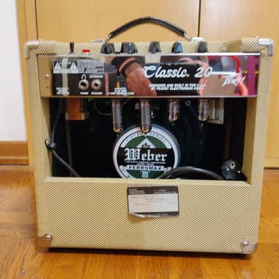 Peavey Classic 20 1990s - Tweed - First Series Handcrafted in the USA with WEBER speaker image 5