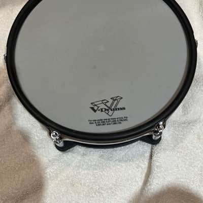 Roland PD-128-BC V-Pad 12" Dual Trigger Mesh Drum Pad 2010s - Black Chrome image 1