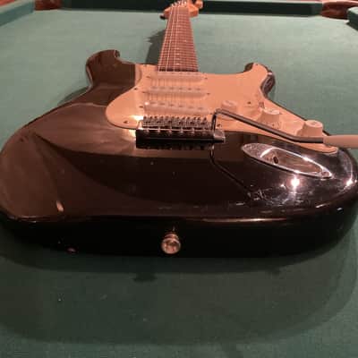 Fender Squire  Stratocaster with new gig bag and a Capo image 9