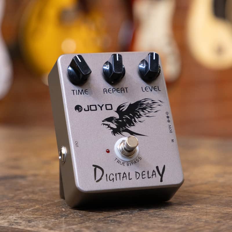 2010s Joyo JF-08 Digital Delay Silver