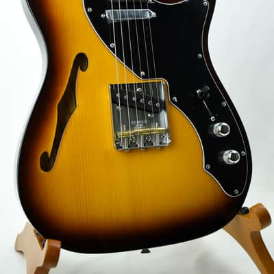 Fender Suona Telecaster Thinline Violin Burst Italian Spruce Twisted Tele Pickups with Case image 2