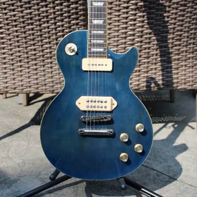 Epiphone '56 Les Paul Standard PRO 2014 - 2019 - Chicago Blue image 3
