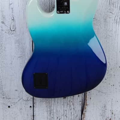 Fender Player Plus Jazz Bass 4 String Electric Bass Guitar Belair Blue w Gig Bag image 8