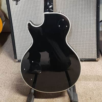 Burny RLC-60P Black Electric Guitar image 4