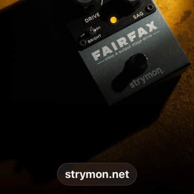 Strymon Fairfax Class A Output Stage Drive 2025 - Present - Grey image 2