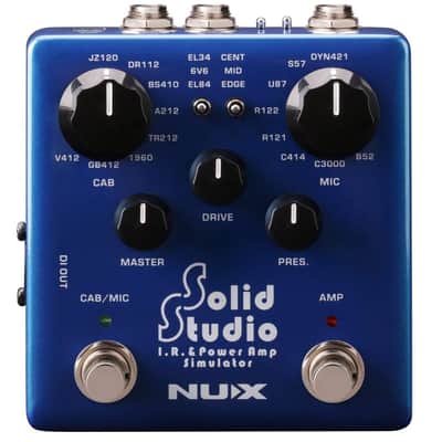 NUX NSS-5 Solid Studio IR Loader and Power Amp Simulator Pedal image 2