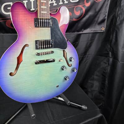 Epiphone ES-335 Figured 2020 - Present - Blueberry Burst *Repaired* image 2