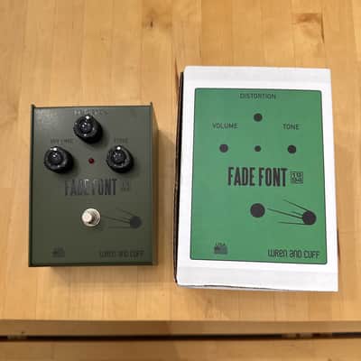 Wren and Cuff Fade Font '94 2025 - Present - Green image 2
