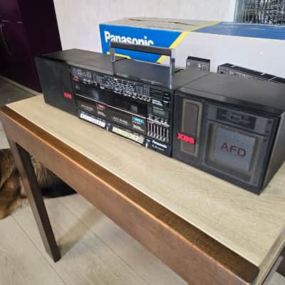 100% Serviced Panasonic RX-CW55L Rare Vintage BoomBox Ghettoblaster  Cassette Deck Japan image 3