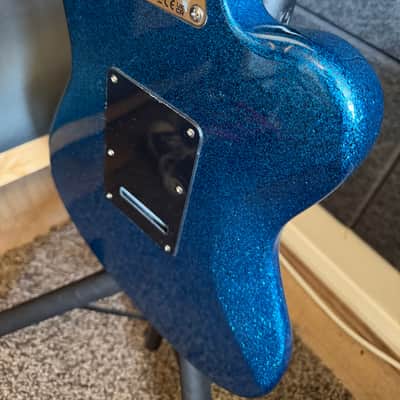 Squier Paranormal Super-Sonic 2020 - Ice Blue Metallic image 8