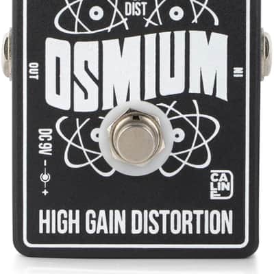 Caline CP-501 Osmium High Gain Distortion Guitar Effect Pedal for Electric Guitar and Bass image 1