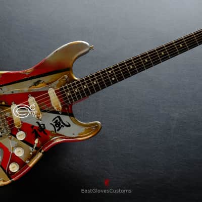 Fender Stratocaster Kamikaze Series 2nd Edition by EGC Aged heavy Relic image 15