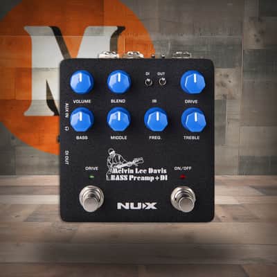 NUX NBP-5 Melvin Lee Davis Bass Preamp + DI (NUX NBP5) image 1