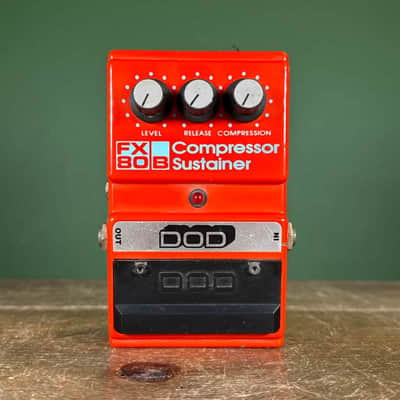 DOD Compressor Sustainer FX80B 1985 - 1996 - Red image 2