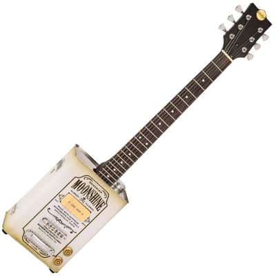 Bohemian Oil Can Electric Guitar Single P90 Pickup Moonshine (Limited Edition) image 5