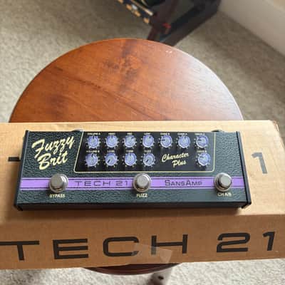 Tech 21 SansAmp Character Plus Series Fuzzy Brit 2022 - Present - Purple / Black image 1