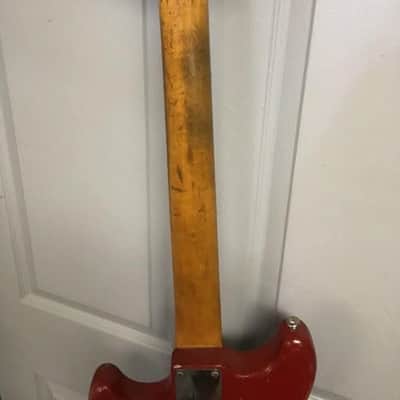 Fender Musicmaster Bass 1972 - 1975 - Dakota Red image 4