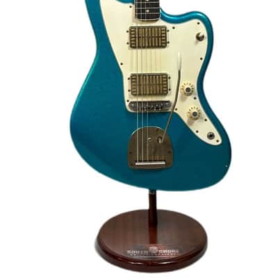 Mario Martin Guitars Jazzbastard Fine Flake Lake Placid Blue, Mojo Dual Foils 7lbs NEW (Authorized Dealer) image 1