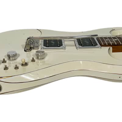 Fiam Guitars Mirari F5 2022 Aged White over Gold, by past Ronin luthier Izzy Lugo (Authorized Fiam Dealer) image 9