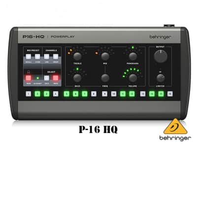 NEW! Behringer P16-HQ 16-Channel Personal Monitoring Mixer image 2