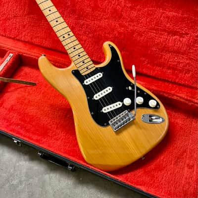Fernandes Burny Custom Strat 1976 Natural original vintage MIJ Japan Stratocaster image 2