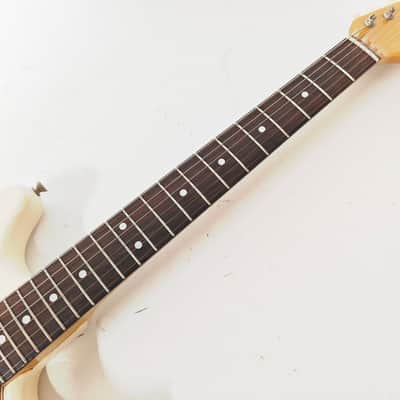 Fender Japan MG65 OWH Mustang Olympic White Crafted in Japan S Serial 2006-2008 Offset Guitar, u5011 image 9