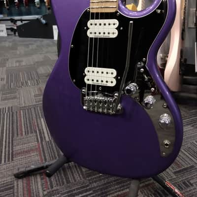 G&L Fullerton Deluxe Skyhawk HH Plum Metallic w/ Duncan Pickups, HSC image 2