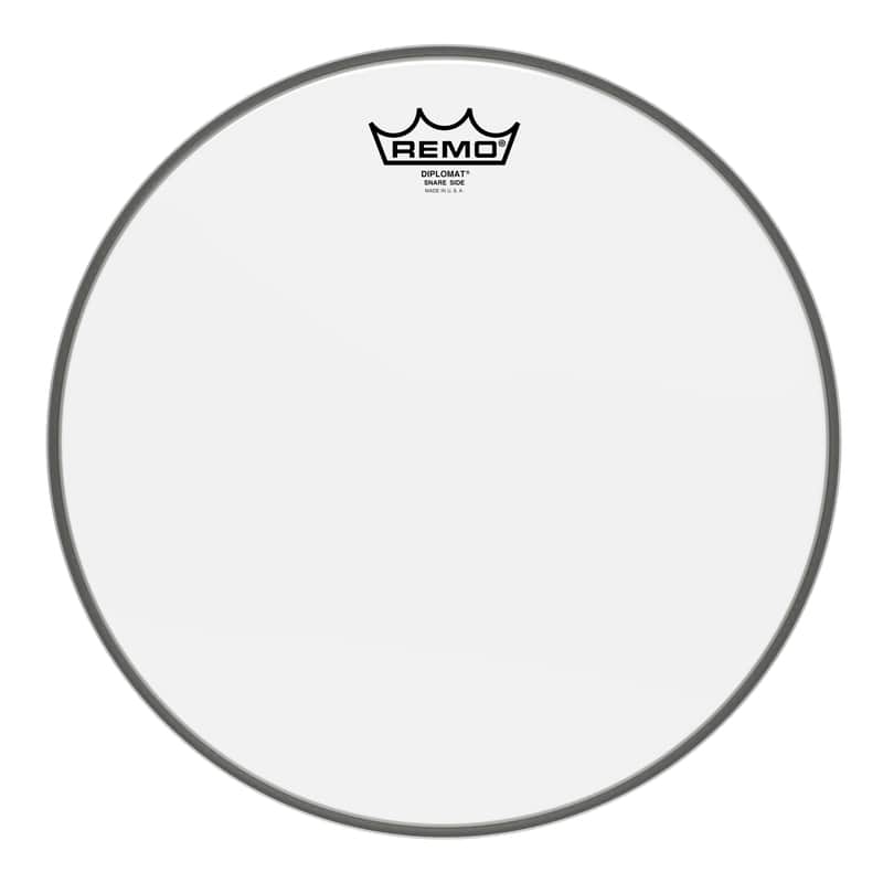 REMO SD-0110-00 Diplomat Hazy Snare Side Drumhead, 10" image 1