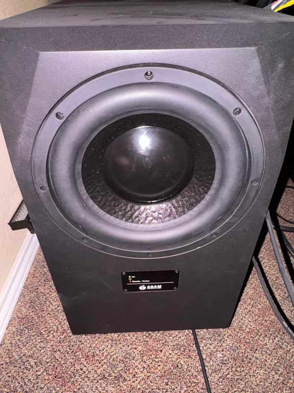 ADAM Audio Sub10 Mk2 Active Studio Subwoofer 2020s - Black image 1