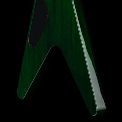 Dean USA ML Flame Top Kahler - Emerald Green Burst #21098 image 9