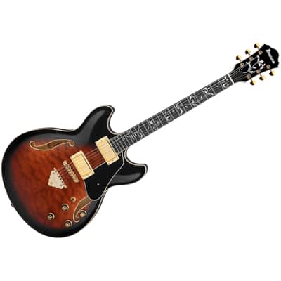 AS93QMSP-DBS Dark Brown Sunburst Ibanez image 1