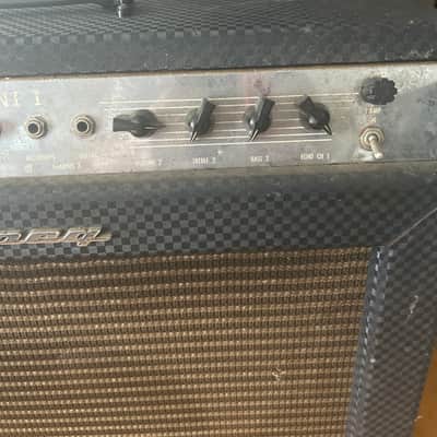 Ampeg G-12 Gemini I 2-Channel 22-Watt 1x12" Guitar Combo 1964 - 1968 - Blue image 3