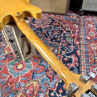 Yamaha SA60 Natural Semi-Hollow 335 Style Vintage 1974 w/Case image 25