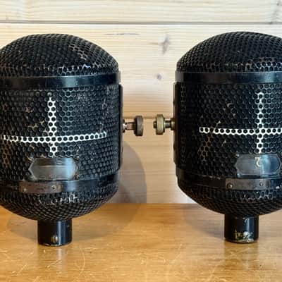 Western Electric RA-1142 Transmitter Multipattern Ribbon / Dynamic Microphone 1940s -PAIR image 4