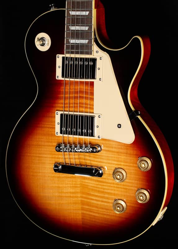 Epiphone Les Paul Standard 50s Figured Bourbon Burst (043) image 1