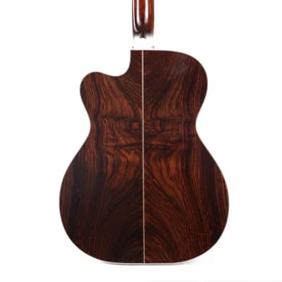 Huss & Dalton OM-C Thermo-Cured Red Spruce and Indian Rosewood Acoustic Used image 6