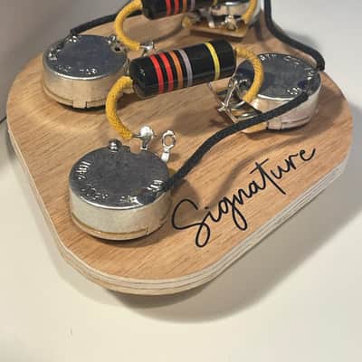 Gibson Les Paul Hand Wired Harness CTS & Centralabs Bumblebee PIO Caps - Vintage image 2