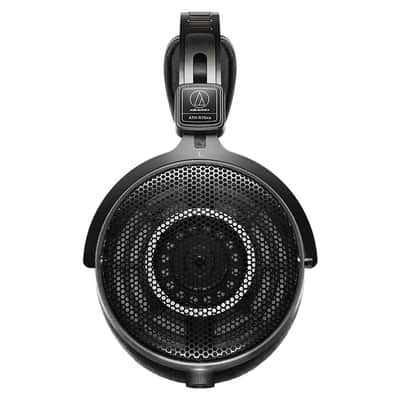Audio-Technica ATH-R70xa Professional Open-Back Reference Headphones Bundle with 25ft Pig Hog Headphone Extension Cable (1/4") & Polishing Cloth – Studio Monitoring, Mixing & Critical Listening image 3