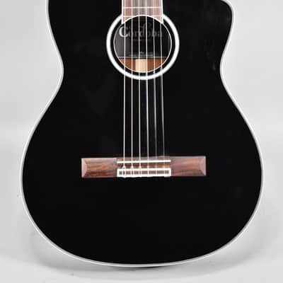 Cordoba Fusion 5 Jet Classical Black Finish Acoustic Electric Guitar image 2