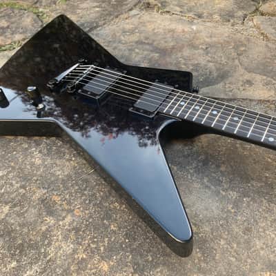 ESP MX250 Explorer 1993 Black NOS condition bell truss rod Metallica Hetfield model image 8